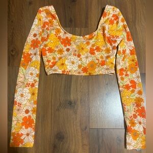 Art Class Girls’ Totally Vintage Floral Bikini Top